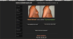 Desktop Screenshot of malebreast.net